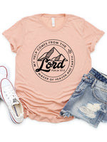 Help comes from the Lord Graphic Tee