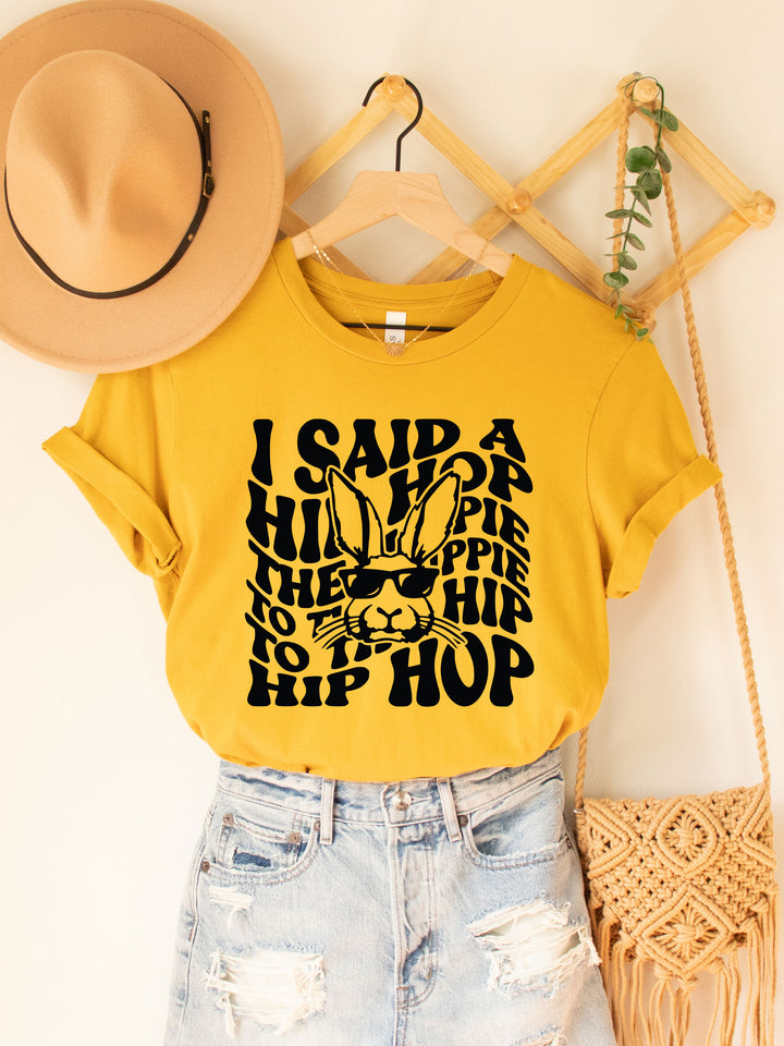 To the Hip Hip Hop Bunny Graphic Tee