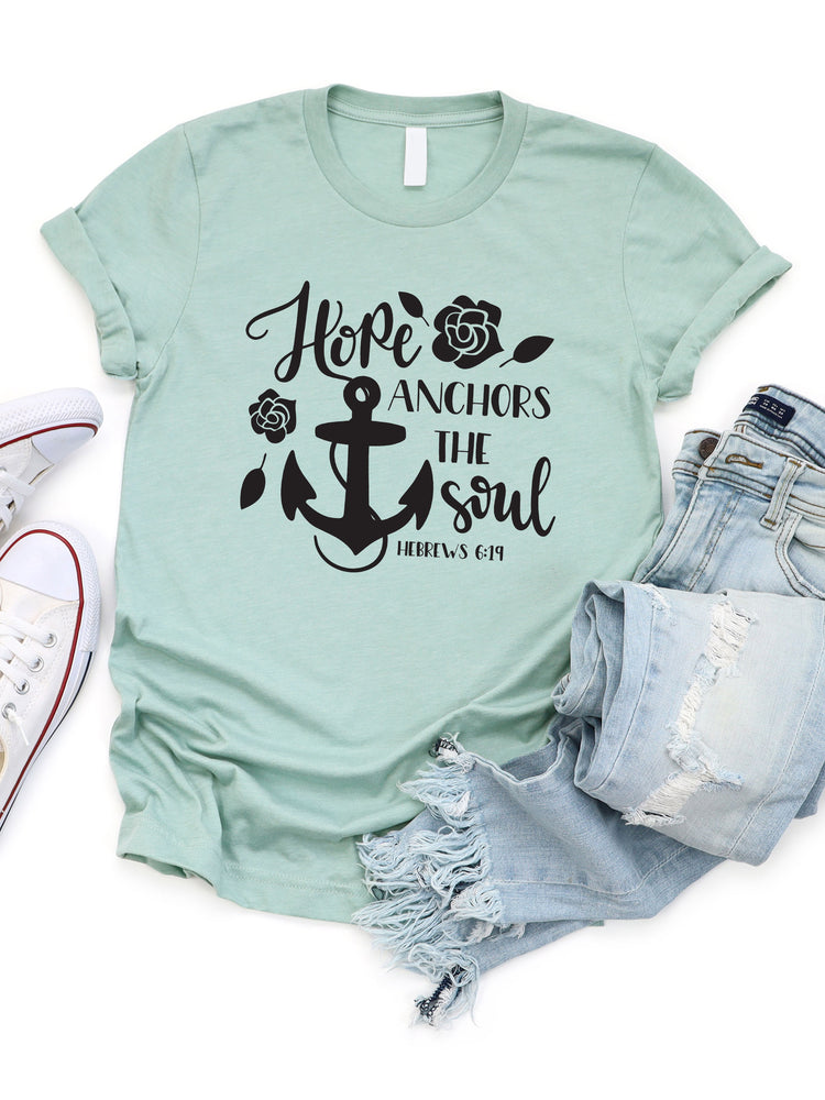 Hope anchors the soul Graphic Tee
