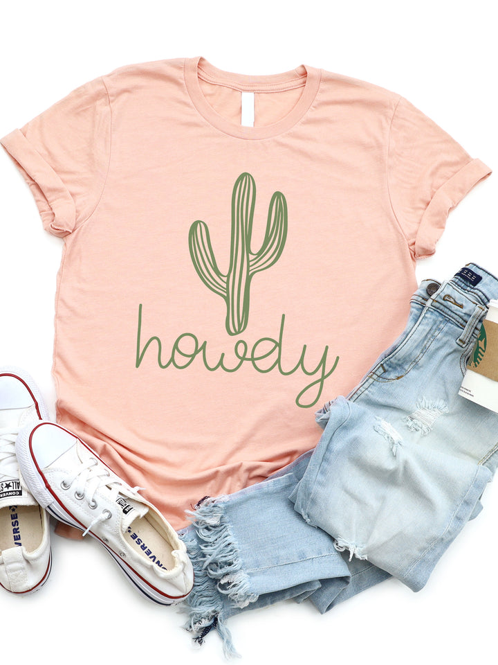 Howdy Cactus Graphic Tee