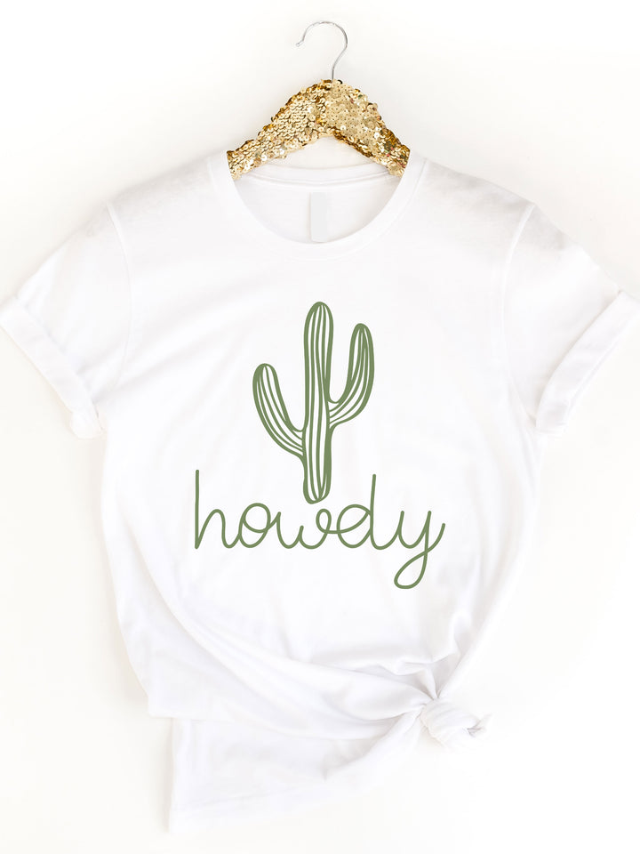 Howdy Cactus Graphic Tee