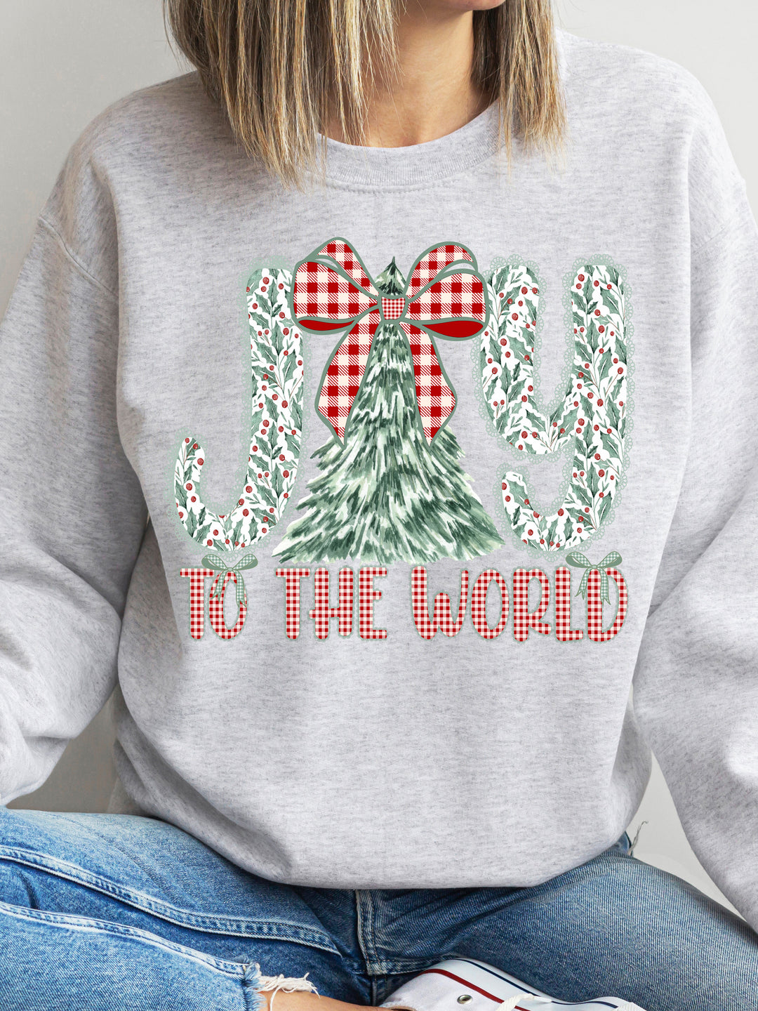 Joy to the World Graphic Sweatshirt