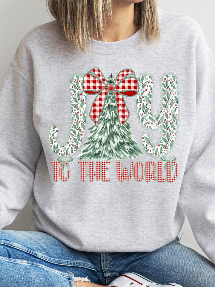 Joy to the World Graphic Sweatshirt