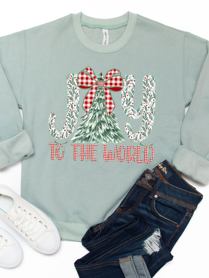 Joy to the World Graphic Sweatshirt