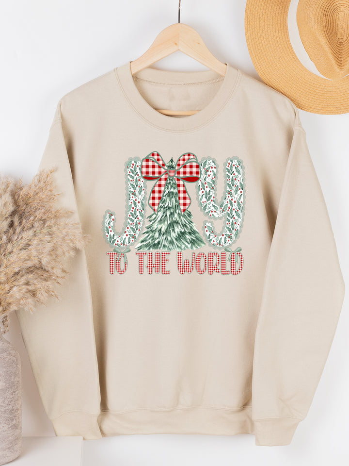 Joy to the World Graphic Sweatshirt