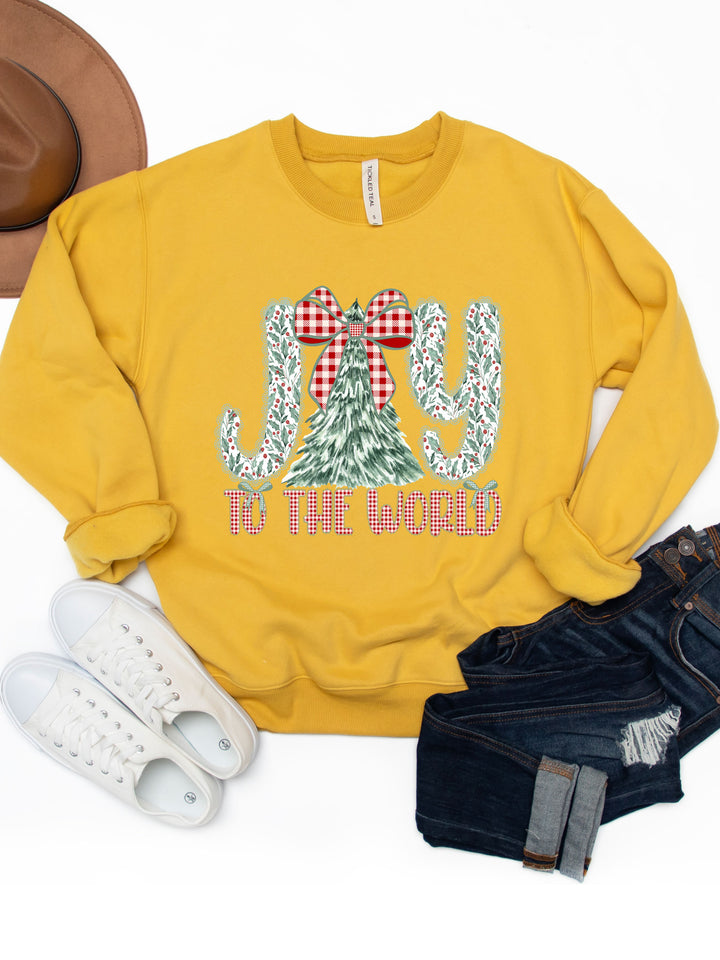 Joy to the World Graphic Sweatshirt