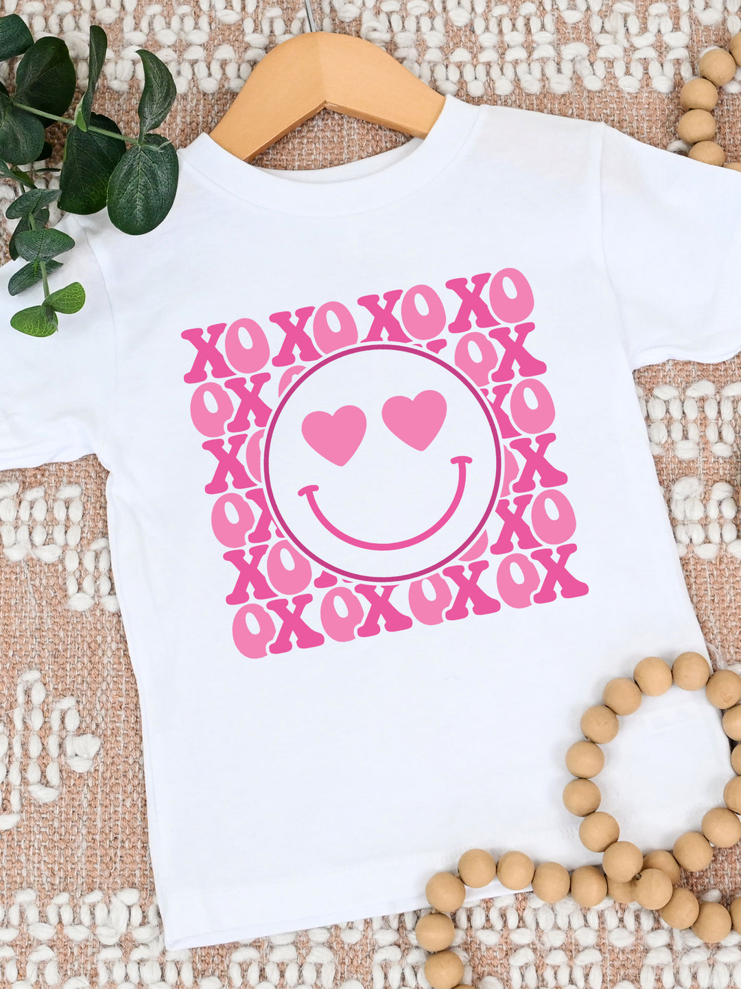 XOXO Smiley Face Kids Graphic Tee