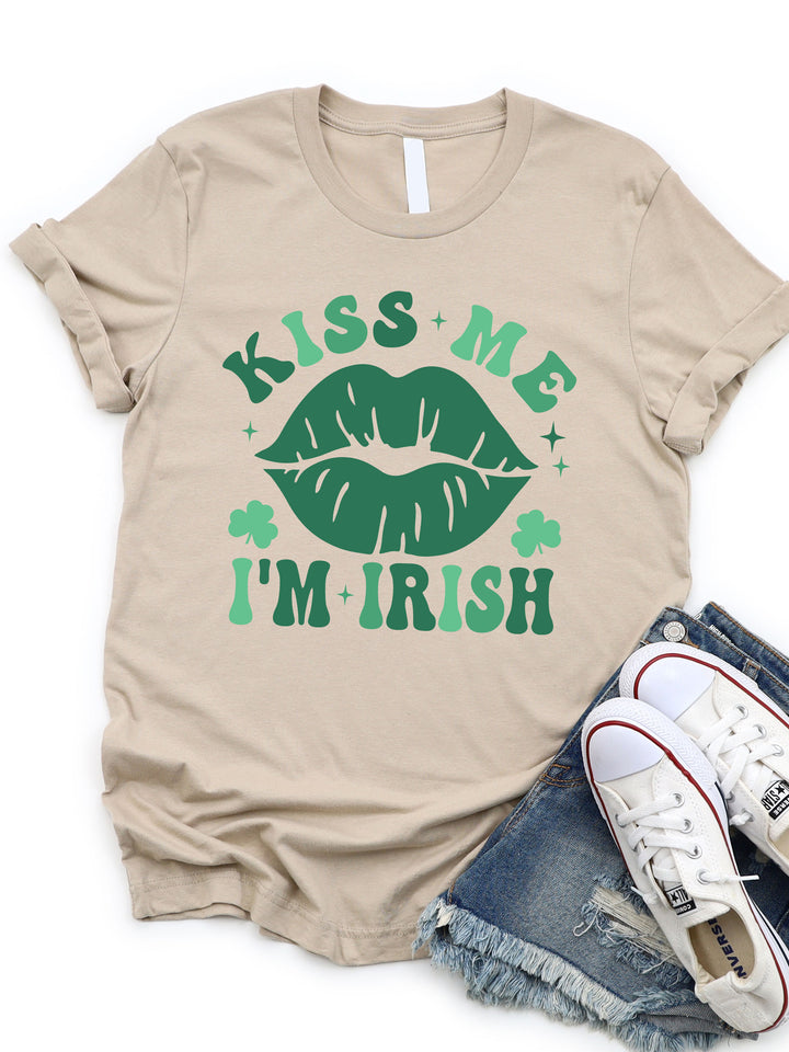 Kiss me I'm Irish Graphic Tee