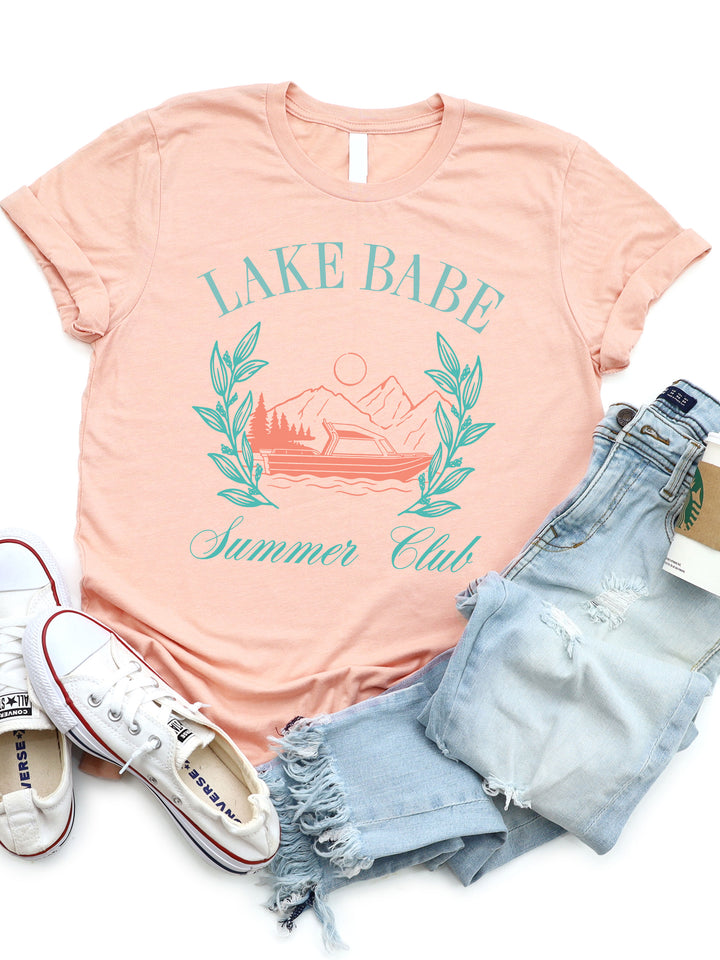 Lake Babe Summer Club Graphic Tee