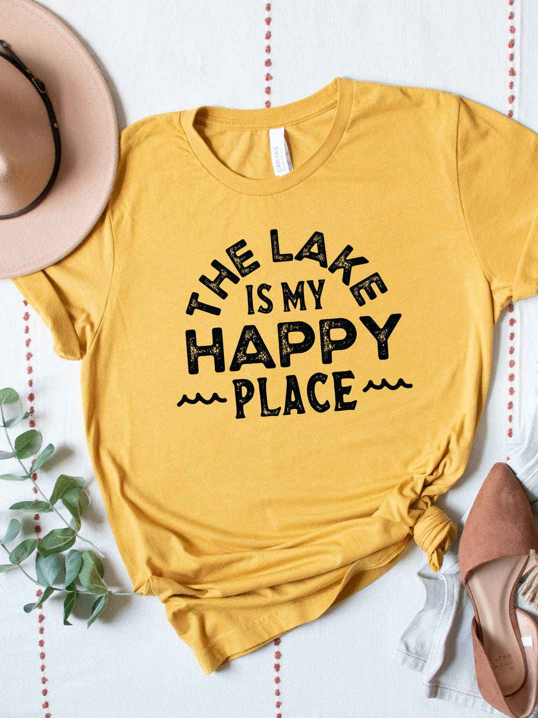 This Lake Is My Happy Place Graphic Tee