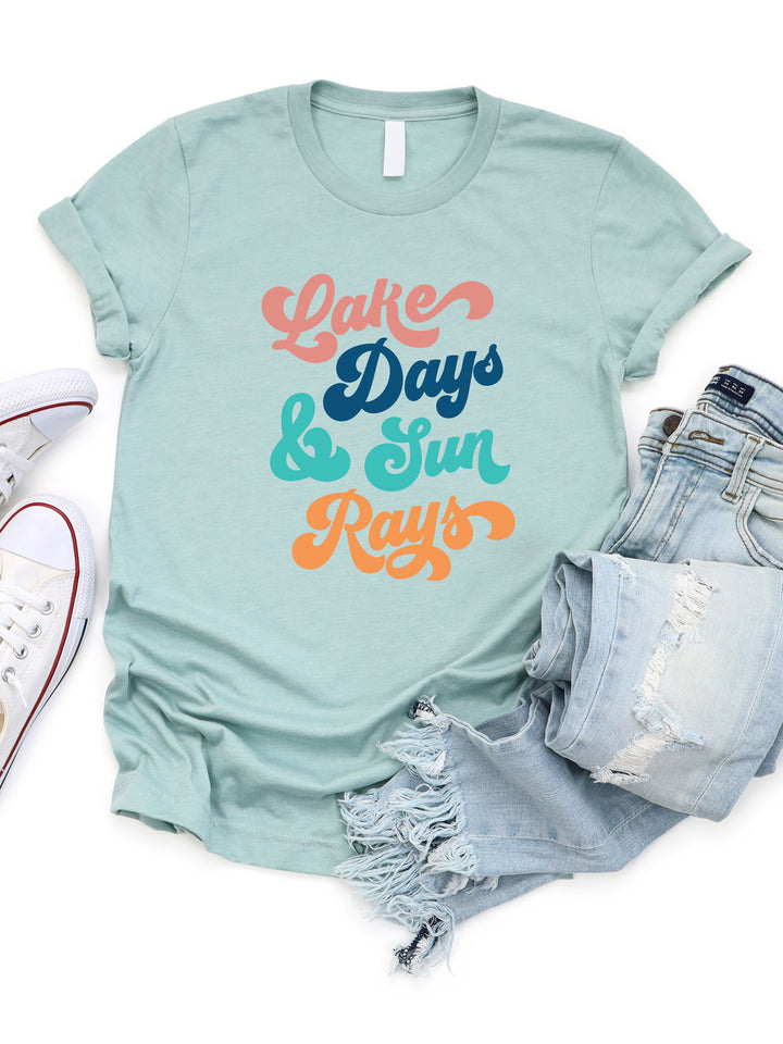 Lake Days & Sun Rays Graphic Tee