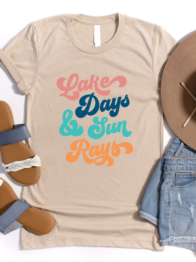 Lake Days & Sun Rays Graphic Tee