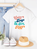 Lake Days & Sun Rays Graphic Tee