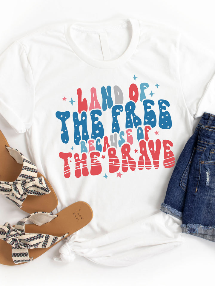 Land Of The Free Graphic Tee