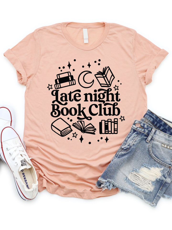 Late Night Book Club Graphic Tee