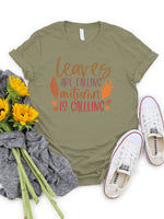 Leaves are falling Graphic Tee