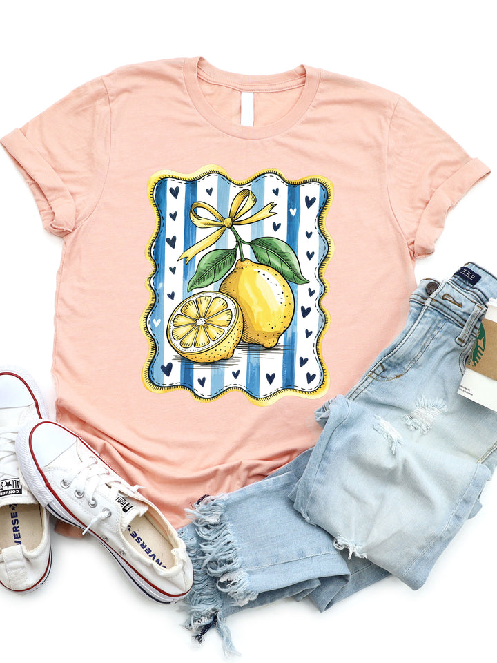 Illustrated Frame Lemons Graphic Tee