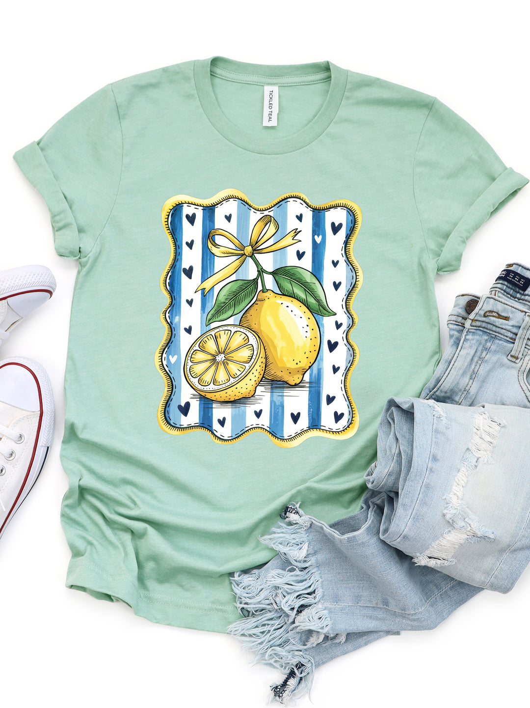 Illustrated Frame Lemons Graphic Tee