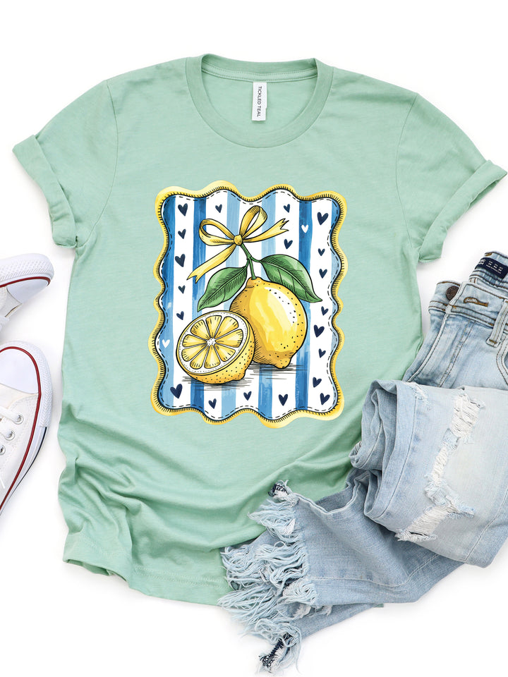 Illustrated Frame Lemons Graphic Tee
