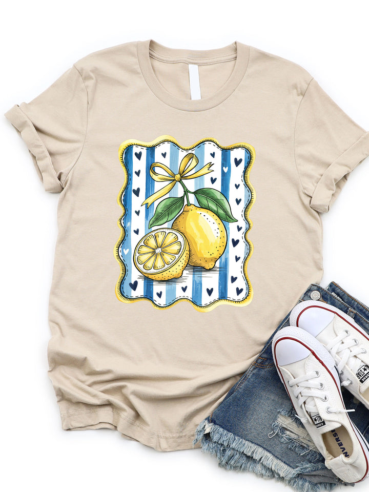 Illustrated Frame Lemons Graphic Tee