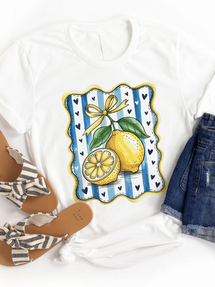 Illustrated Frame Lemons Graphic Tee
