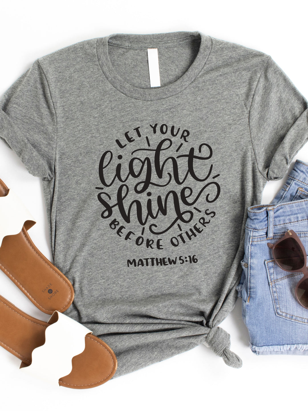 Let your light Shine Graphic Tee
