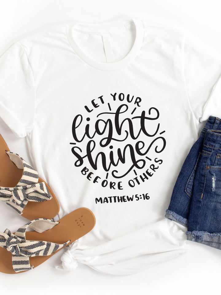 Let your light Shine Graphic Tee