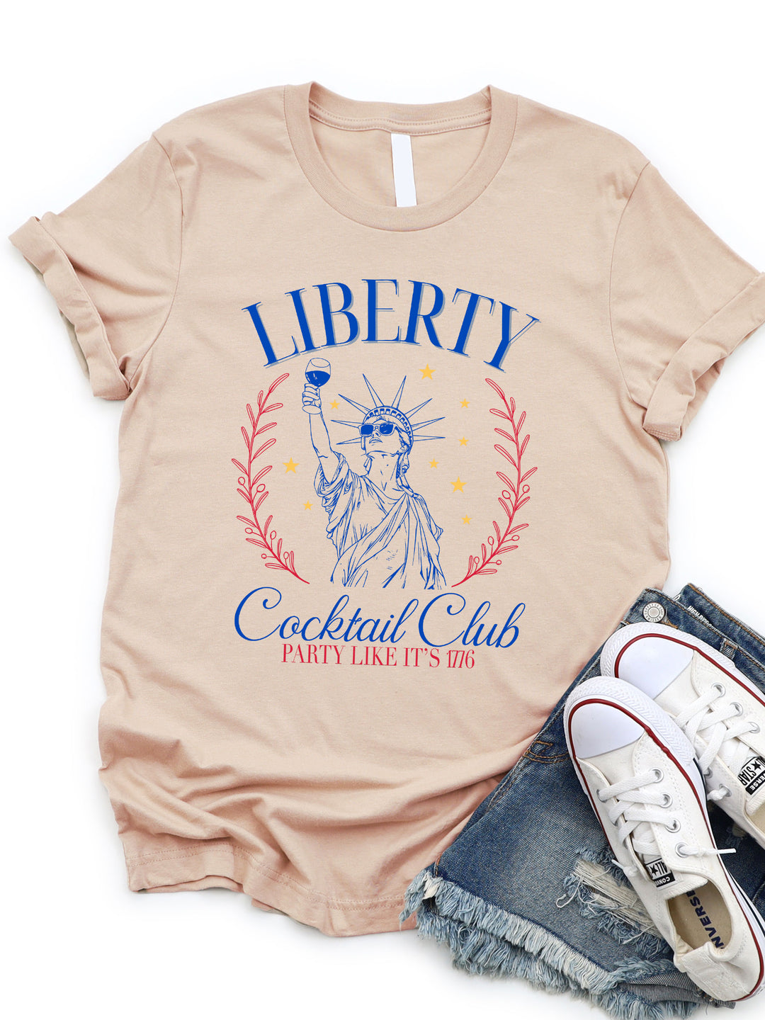 Liberty Cocktail Club Graphic Tee