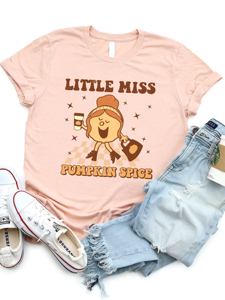 Little Miss Pumpkin Spice Graphic Tee