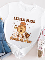 Little Miss Pumpkin Spice Graphic Tee
