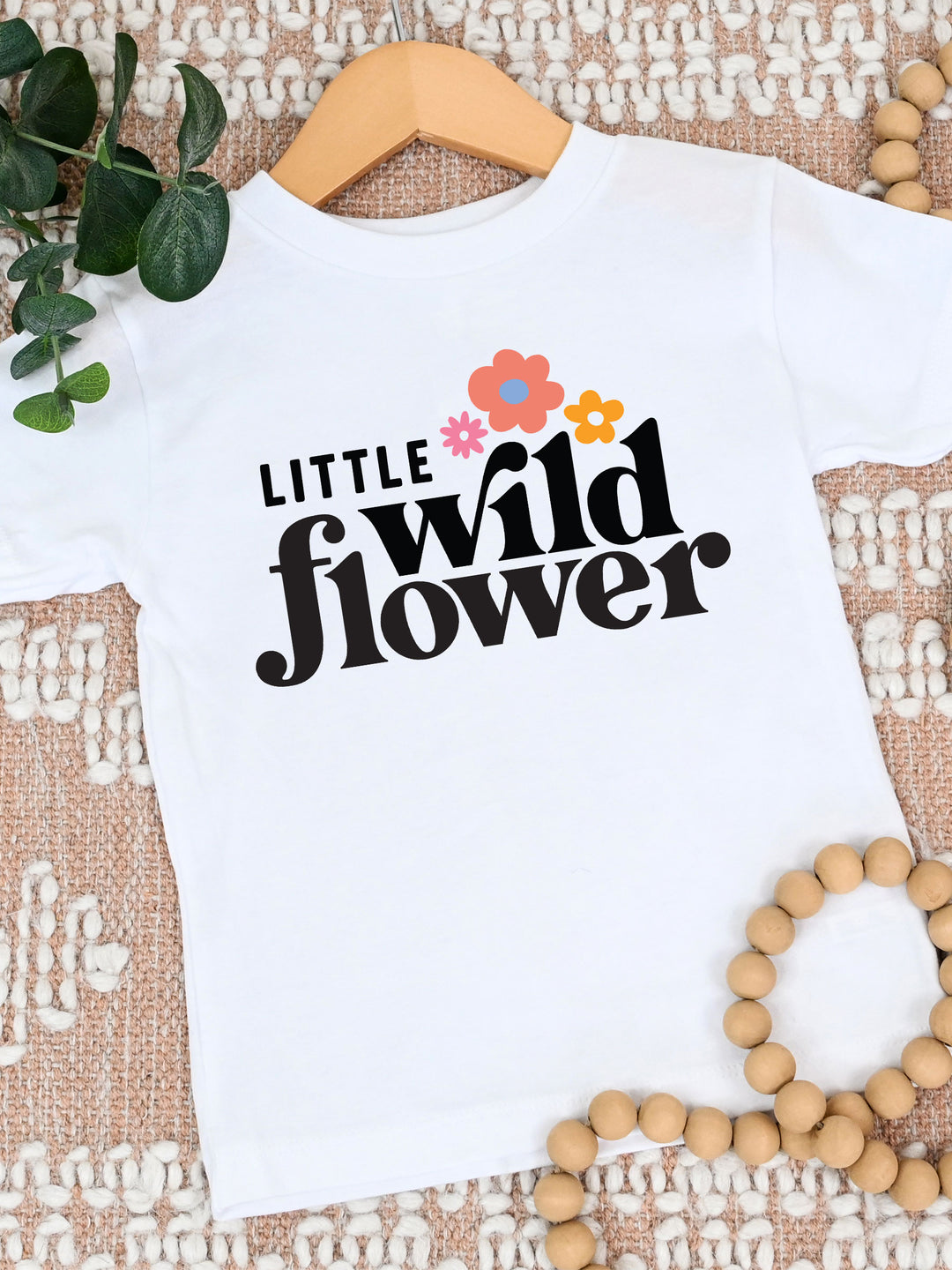 Little Wild Flower Kids Graphic Tee