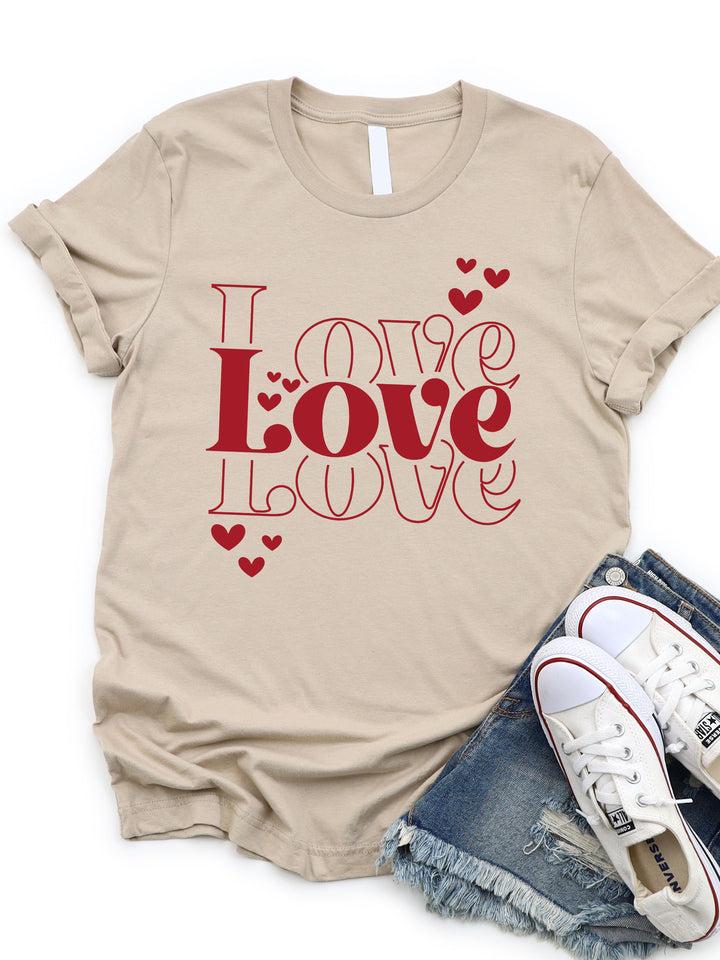 Love Love Graphic Tee