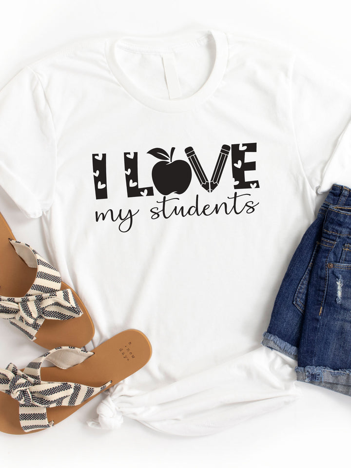 I love my Students Graphic Tee