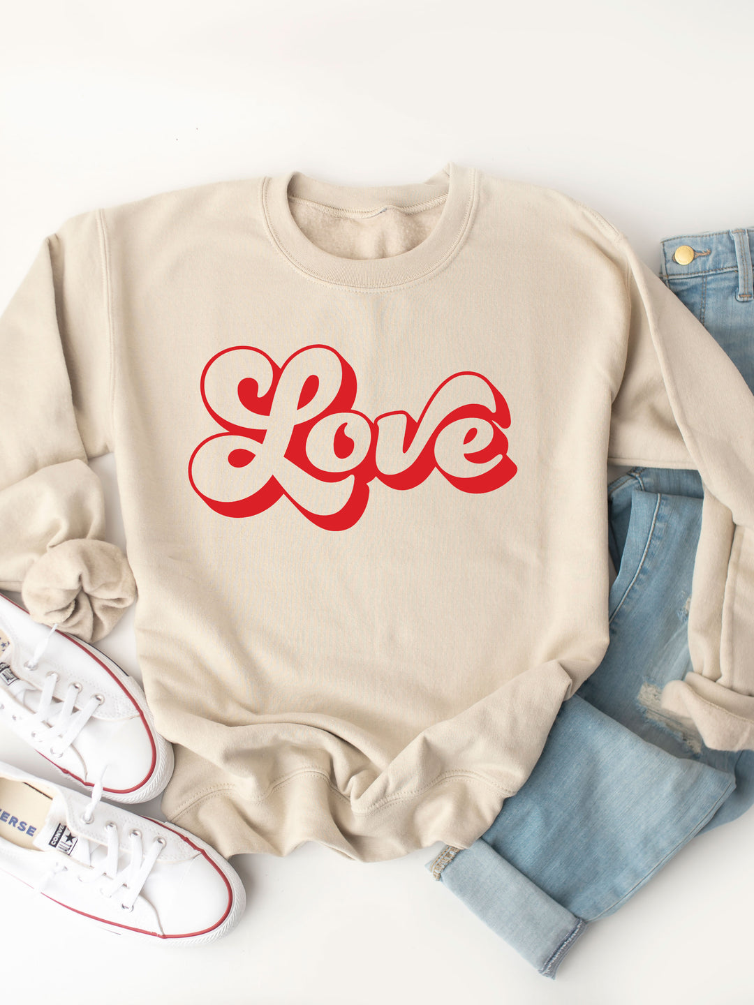 Love Graphic Sweatshirt