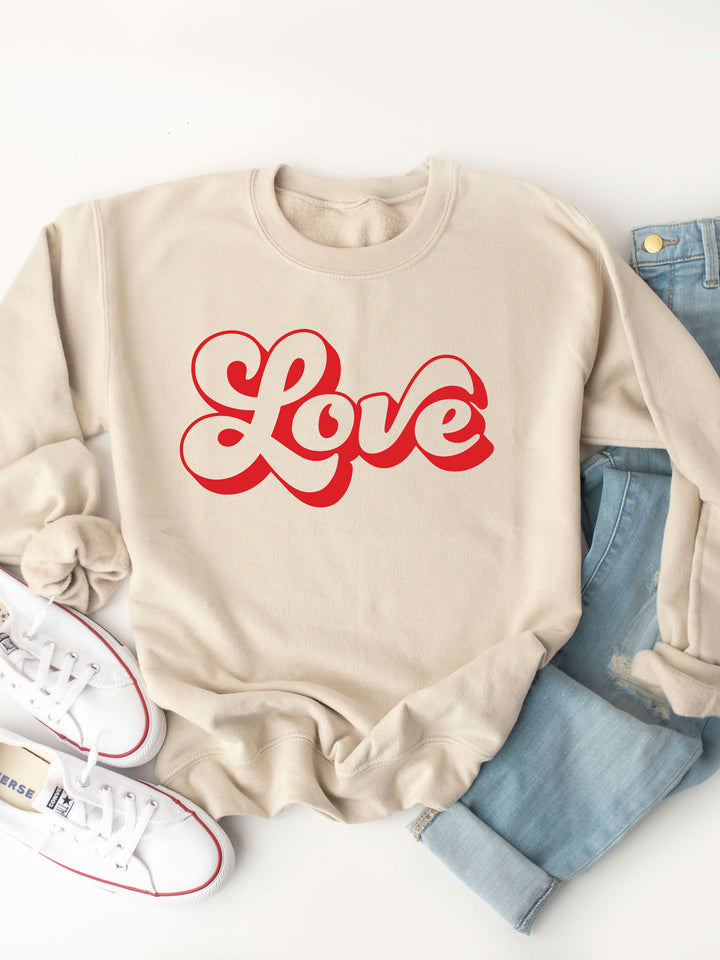 Love Graphic Sweatshirt