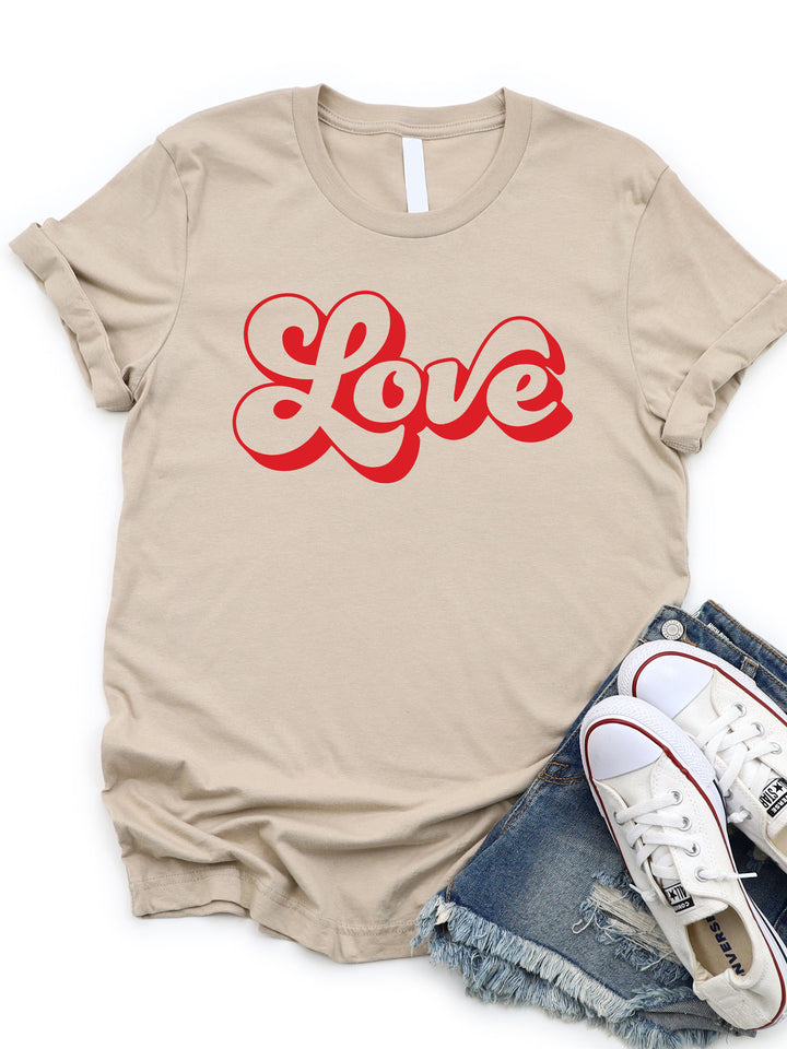 Cursive Love Graphic Tee