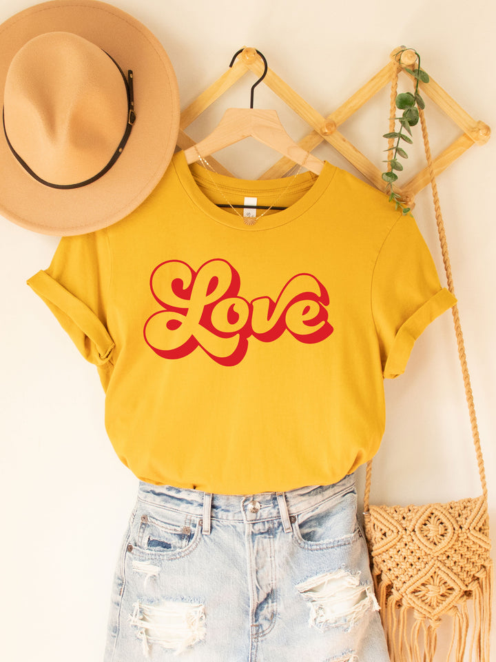 Cursive Love Graphic Tee