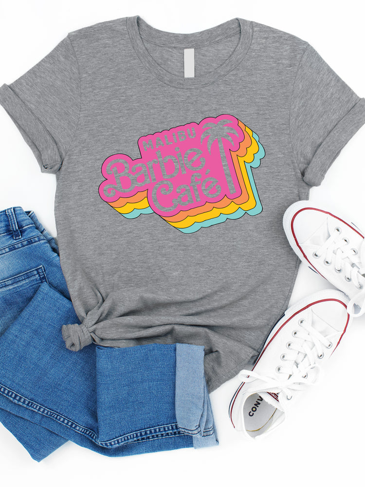 Malibu Barbie Cafe' Graphic Tee