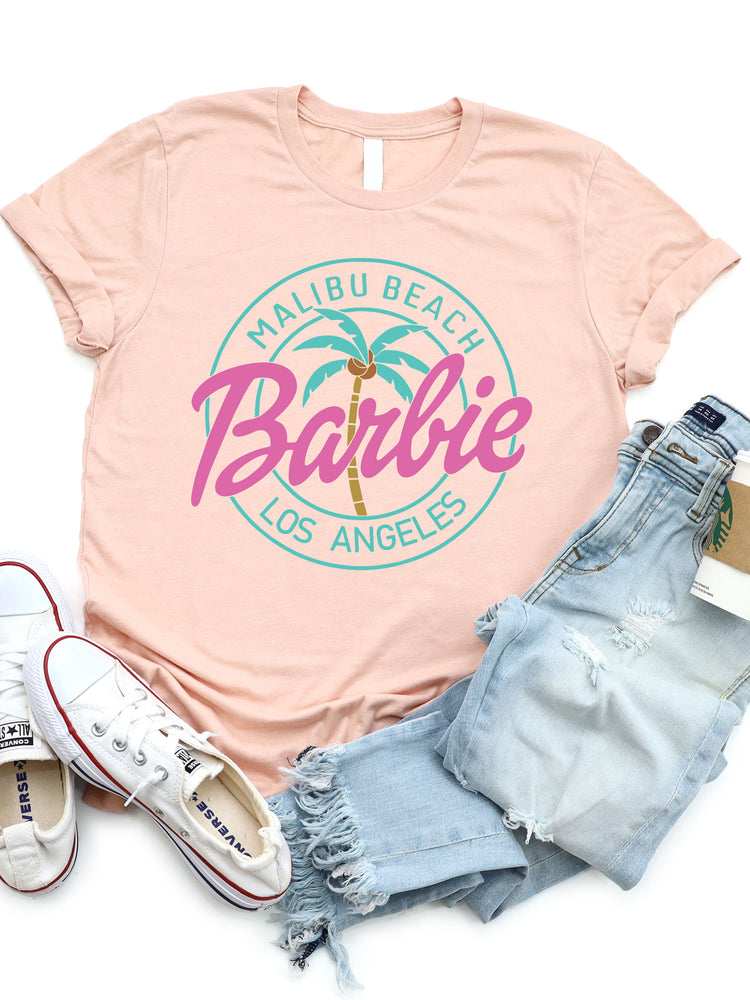 Malibu Beach Barbie LA Graphic Tee