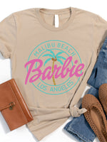 Malibu Beach Barbie LA Graphic Tee