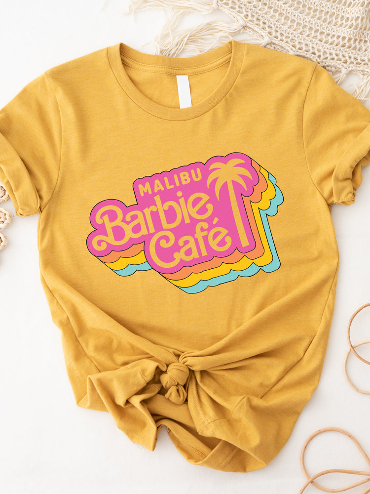 Malibu Barbie Cafe' Graphic Tee