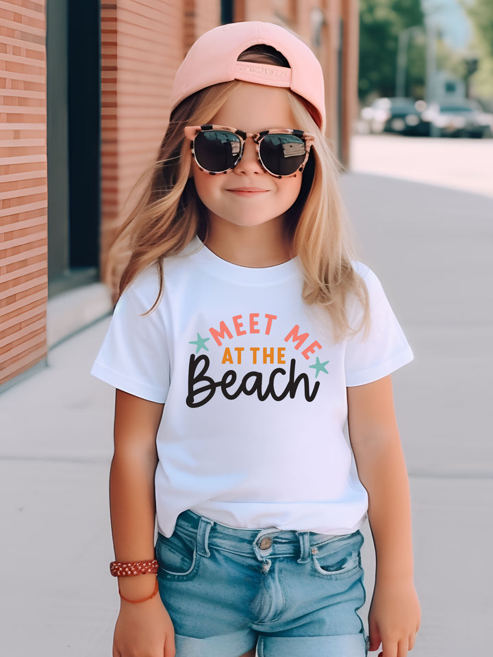 Meet me at the Beach Kids Graphic Tee