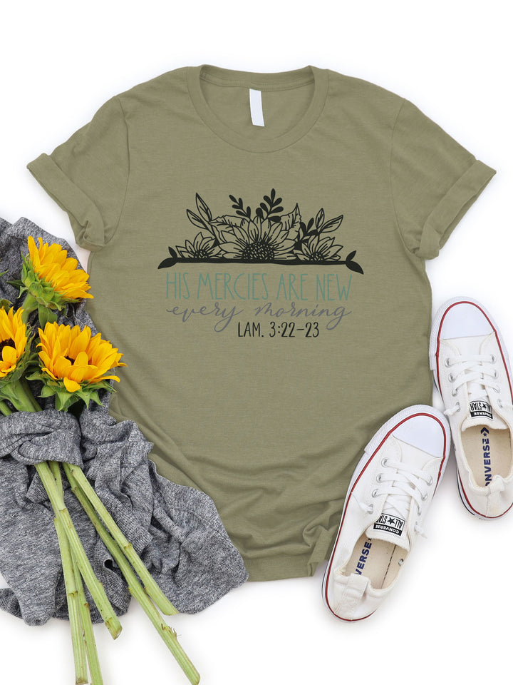 Mercies are New Graphic Tee