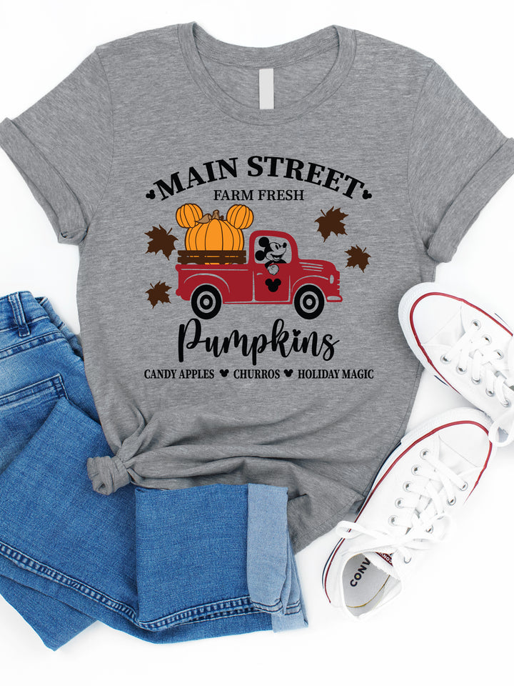 Main Street Pumpkins (Truck) Graphic Tee