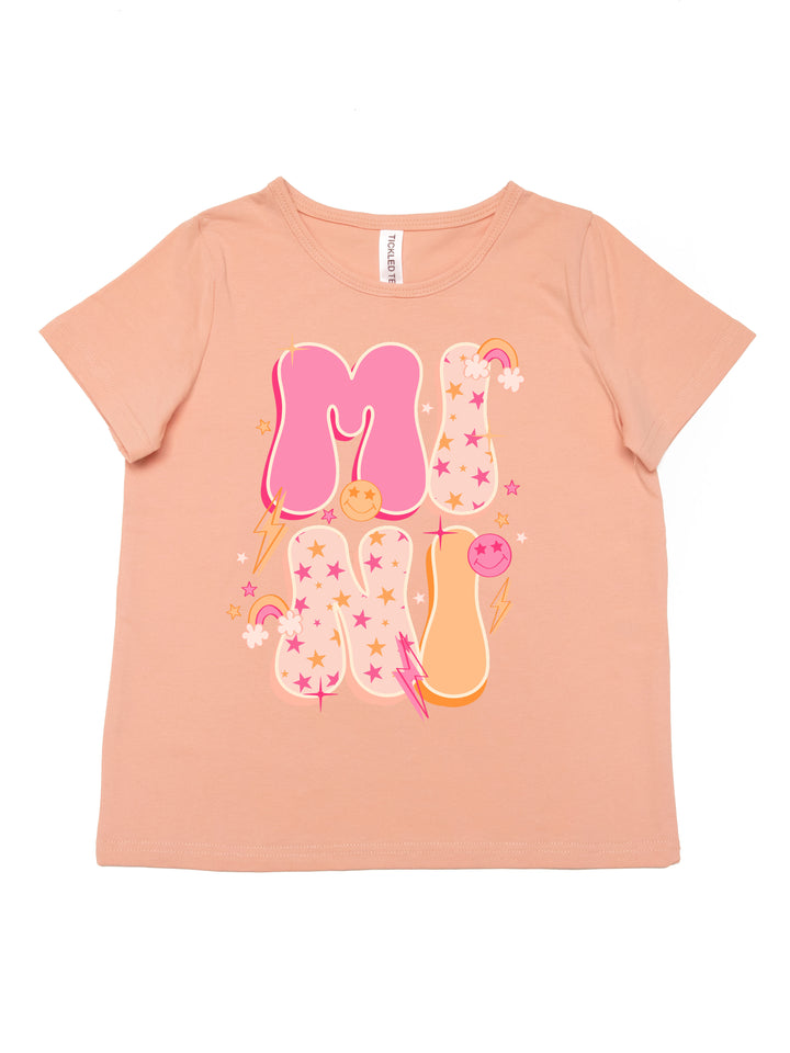 Mini (Smiley Face/Stars) Kids Graphic Tee