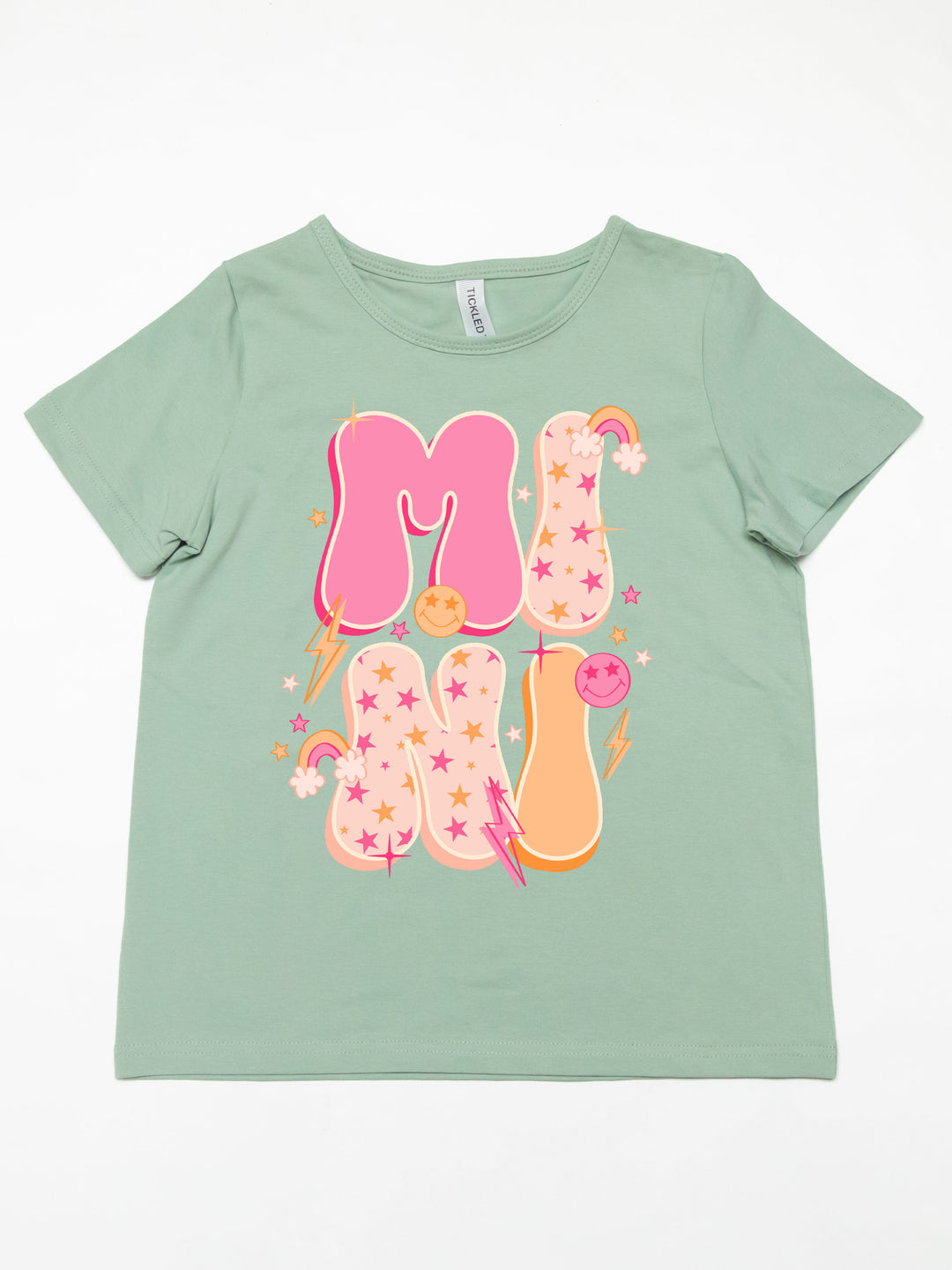 Mini (Smiley Face/Stars) Kids Graphic Tee