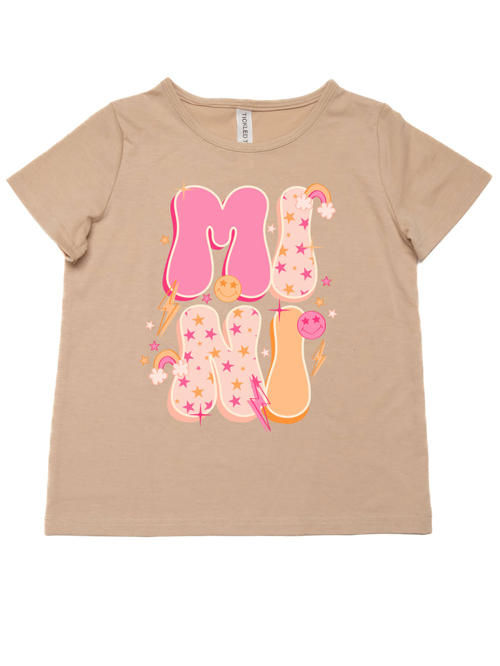 Mini (Smiley Face/Stars) Kids Graphic Tee