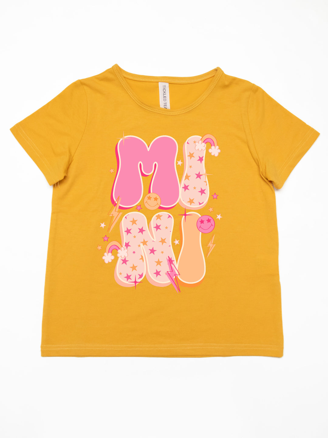 Mini (Smiley Face/Stars) Kids Graphic Tee