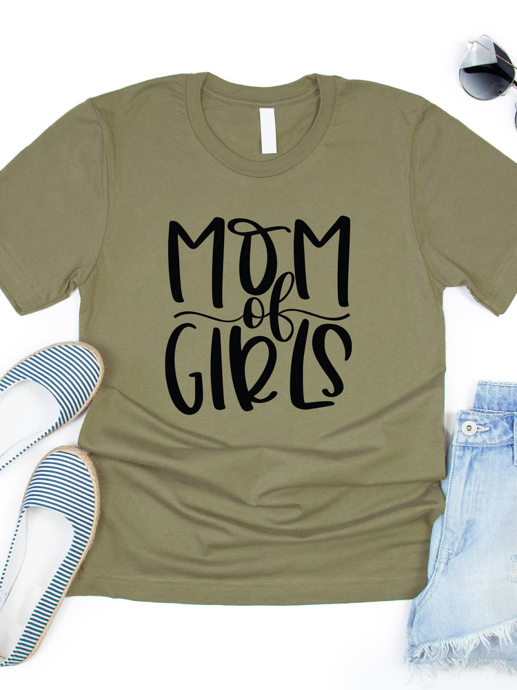 Mom of Girls Graphic Tee