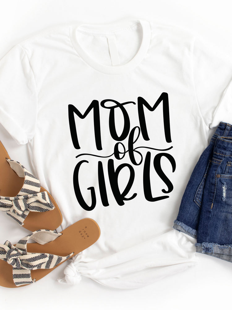 Mom of Girls Graphic Tee